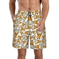 thumbnail image 1 of Fotbe Giraffes Head Trajes de Baño Estampados para Hombre, Shorts de Verano de Secado Rápido, Ropa de Playa, Bañadores-XX-Large, 1 of 6