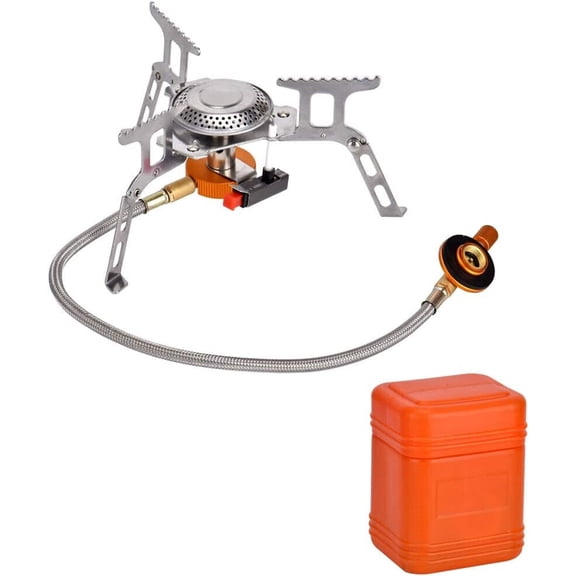 3500W Portable Gas Burner Fishing Hiking Cooking Camping Picnic BBQs Cook Stove