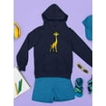 thumbnail image 3 of Yellow Giraffe Hoodie Juniors -Image by Shutterstock,  Medium, 3 of 4