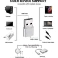 thumbnail image 2 of Usb C To Usb Adapter [3 Pack, Silver], Usb A To Usb C, Usb C To Usb, Usb C Adapter, Usb C Plug, Us Adapter, Usb C To Usb, Usb Usb C, Usb C/a Adapter, 2 of 4