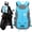 Light Blue, variant on Reflective Motorcycle Backpack – Hi Viz EDC Commuter Bag for Riders, Night Travel, and Daily Use with Helmet Holder, Laptop Compartment, Ventilated Back, Urban Gear (black backpack)