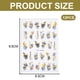 thumbnail image 2 of 12 hojas de pegatinas para decoración de uñas, suministros autoadhesivos para decoración de uñas, accesorios de decoración DIY, 2 of 5