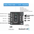 thumbnail image 3 of ZK-TB21 Bluetooth 5.0 Subwoofer Amplifier Board 50WX2+100W 2.1 Channel Power Audio Stereo Amplifier, 3 of 5