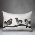 thumbnail image 3 of Creative Products Grey Birds on Branch 14x20 Indoor / Outdoor Pillow, 3 of 3