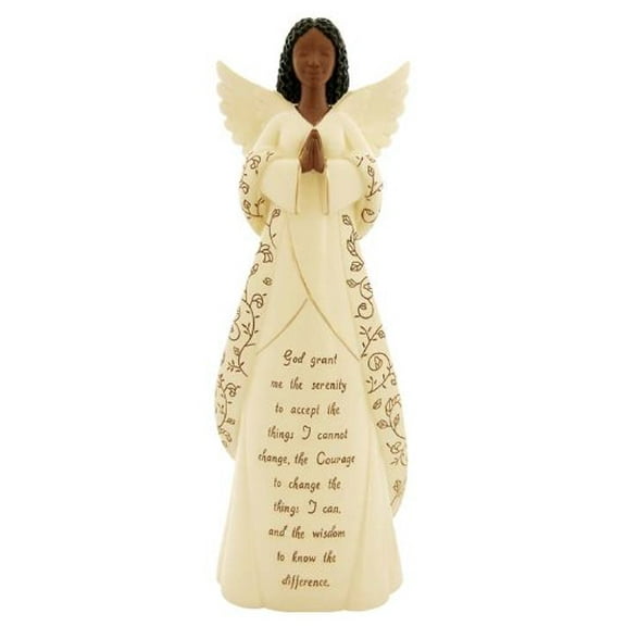 Ebony Treasures Serenity Prayer Angel
