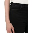thumbnail image 4 of Wrangler Women's High Rise Bootcut Jeans (Black, 8/29), 4 of 5