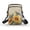 Sunflowers, variant on HELLHERO Women Crossbody Bag Polyester Double Zipper Mushroom Dreams for Daily Use Adults