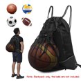 thumbnail image 4 of yeacher Stealth Mesh Basketball Backpack in Red, Logo-Free, Lightweight Polyester Design (41x7x47cm), 4 of 4