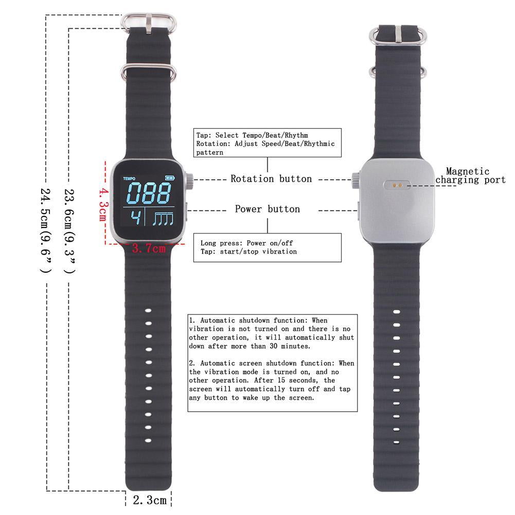 Multifunctional Digital For Smart Wearable Somatosensory Vibrating Metronome