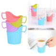 thumbnail image 2 of Portavasos de papel desechable Producto duradero para la cocina del hogar Color caramelo, 2 of 5