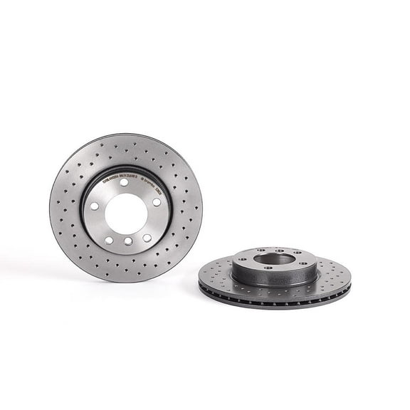 Brembo OE UV Coated Front Rotor for 1992-1999 BMW 3 Series (Part #09.5390.3X)