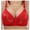 Red bras, variant on pimelu Bras for Women T-Shirt Bras for Women Underwire Lightly Lined Push Up Bra Elder Comfort Breathable Lace Lace Full Coverage T-shirt Bra Push Up Bra