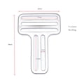 thumbnail image 2 of 2X Stainless Steel Scuba Diving Sidemount Webbing Strap Keeper Fits for 5cm Webbing Durable BCD Accessories-Style 1, 2 of 7