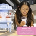 thumbnail image 3 of Nostalgia Snow Cone Maker Tabletop Shaved Ice Machine with 2 Reusable Cones & Ice Scoop, Blue, 3 of 7