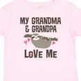 thumbnail image 4 of Inktastic Grandma and Grandpa Love Me Sloth Girls Toddler T-Shirt, 4 of 5