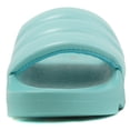 thumbnail image 3 of Soda Shoes Women Flip Flops Basic Plain Slippers Slip On Sandals Slides Casual Peep Toe Footbed Beach Single Plush Between-S Blue Teal 11, 3 of 5