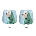 thumbnail image 3 of Gukieu Dog Wrapped in Towel Print Women's Sports Shorts with Drawstring Elastic Waistband for Running, Yoga, Fitness-XX-Large, 3 of 7