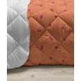 thumbnail image 3 of Geometric Down Alternative Comforter, Colorful Energetic and Modern Design of Abstract Shapes, Microfiber Quilt for All Season, 5 Sizes, Hot Pink Orange, by Ambesonne, 3 of 3