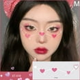 thumbnail image 4 of Patch de Tatouage Facial Imperméable Autocollants de Maquillage Autocollants pour le Visage, 4 of 8