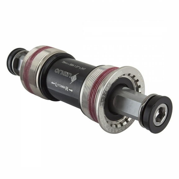 Origin8 TorqLite Square Taper JIS Sealed Bearings BSA 73x113.5mm Bottom Bracket
