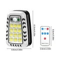 thumbnail image 3 of Motion Sensor Solar Powered Outdoor Security Lights 72 LED Weatherproof IP55,3 Modes,Easy Install for Yard,Garden,Patio,Safety and Home Security, 3 of 7