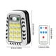 thumbnail image 3 of Luces solares para exteriores con sensor de movimiento - 72 luces LED de seguridad con 3 modos | Aplique de pared impermeable IP55 para jardín, patio y puerta de entrada | Plástico ABS blanco, 3 of 7