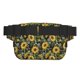 thumbnail image 3 of Fotbe Sunflowers Cangurera Cuadrada con Estampado de Doble Capa, Bolsa de Cintura Ajustable Mini para Hombres y Mujeres, 3 of 9