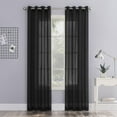 thumbnail image 1 of Mainstays Crushed Voile Window Curtains Panel Pair, 1 of 5