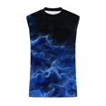 thumbnail image 4 of zfhfof Débardeurs Graphiques pour Hommes Motif Imprimé Sans Manches T-Shirts de Musculation Été Col Rond Chemise de Plage Décontractée, 4 of 5
