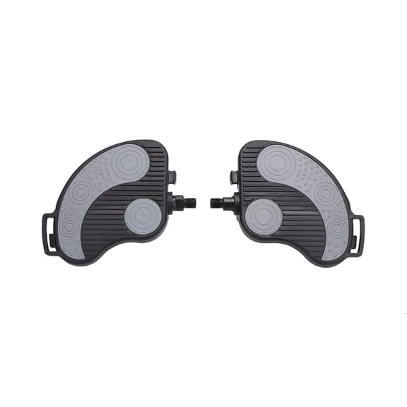 Exercise Bike Pedals with Strap Stationary Recumbent Bike Pedals Enduring