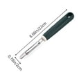thumbnail image 3 of SLYNSHome Vegetable Peeler for Kitchen,Fruit Potato Carrot Apple Peeler,Good Grip and Durable Stainless Steel Peelers - Green, 3 of 7