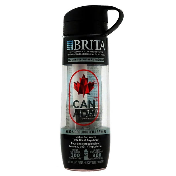 Brita Bouteille à Face Dure - Spécial Canada (Pack de 3)