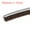 Brown, variant on Uxcell Brush Weather Stripping Adhesive Felt Door Seal Strip Pile White 9mmx9mm