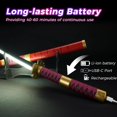 thumbnail image 2 of LED Light Roronoa Zoro Sword Sandai Kitetsu with Belt and Holder, 2 of 5