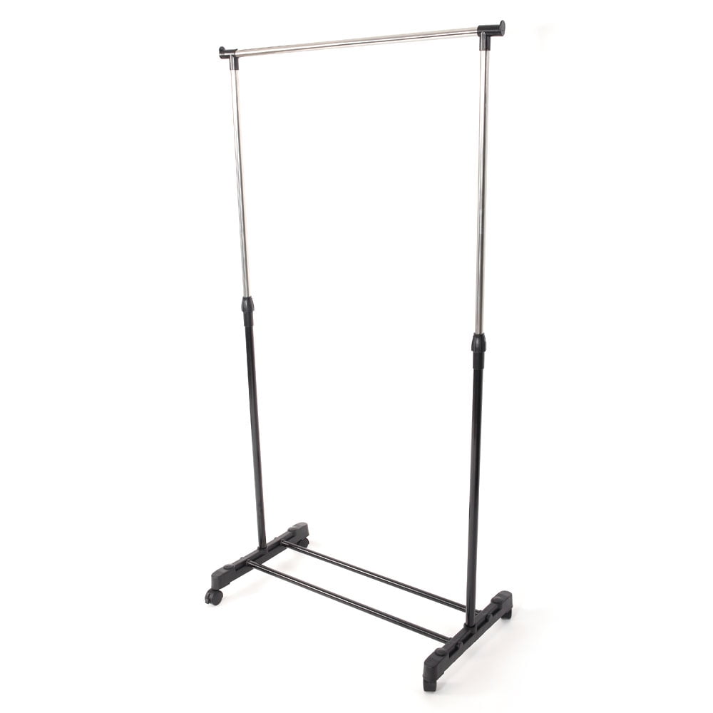 Garment Racks for Clothes Portable Clothes Hanger Rack Adjustable Rolling Garment Rack Storage Rack for Bedroom Laundryroom Closet Organizer for Home Walmart