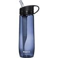 thumbnail image 2 of Brita 23.7 Ounce Hard Sided Water Bottle with 1 Filter, BPA Free, Gray, 2 of 4