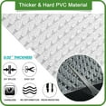 thumbnail image 4 of New Arrivals 10 Pack Scat Mat for Cats with Spikes, Cat Repellent Deterrent Indoor, Training Pads Keep Dogs and Off Couch, 4 of 7