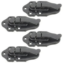 HOMEMAXS 4pcs  Small Jewelry Box Hinge Latch Locks Metal Clasp Hasp Buckles Box Accessory