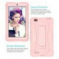 thumbnail image 3 of FIEWESEY For Walmart Onn 7 Inch Tablet Case,Shockproof Kids Rugged Anti-Impact Drop Protection Cover with Kickstand For Walmart Onn 7 1/2 Generation Tablet(Model:100005206/100015685)(Rose Gold), 3 of 6