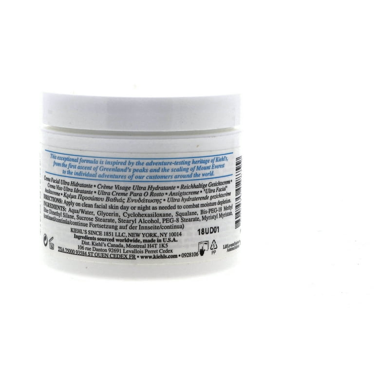 Kiehl's Ultra Facial Cream, Hydrating Moisturizer for Sensitive Kiehl's Ultra Facial Cream, Hydrating Moisturizer for Sensitive