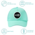 thumbnail image 3 of Bassdash UPF 50+ Quick Dry Baseball Cap Water Resistant Laser Cut Mesh Snapback Hat for Men Women Fishing Hiking FH14, 3 of 5