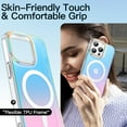 thumbnail image 7 of JETech Iridescent Case for iPhone 14 Pro Max 6.7-Inch Compatible with MagSafe, Cute Unique and Aesthetic Design, Colorful Fluorescent Translucent Back Shockproof Phone Cover (Iridescent), 7 of 7
