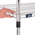thumbnail image 4 of Nexel Industries 24428C 24 x 42 x 86 in. Plate Starter Shelf Unit, Chrome, 4 of 6