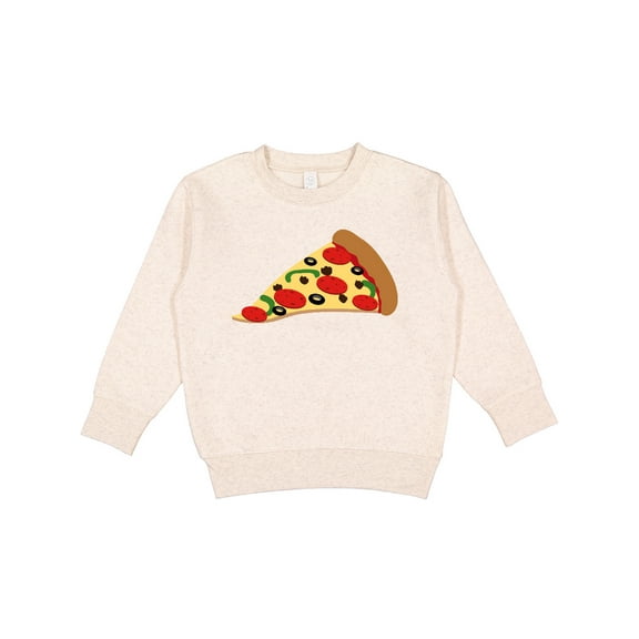 Inktastic Pizza Slice Toddler Sweatshirt