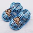 thumbnail image 4 of Summer Baby Boy Girl Bear Pattern Hollow Sandals Cotton Infant Toddler Soft Sole Shoes First Walker, 4 of 9