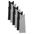 thumbnail image 1 of Hanes Mens Soft And Breathable Tank Assorted 6-Pack, XL, Assorted, 1 of 1