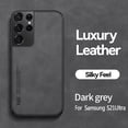 thumbnail image 5 of Decase Phone Cover for Samsung Galaxy S21 Ultra,PU Leather+Soft TPU Bumper Case,Shockproof Anti-Slip Anti-Scratch Cover,Compatible with Car Mount,Slim Case for Samsung Galaxy S21 Ultra,Lightgray, 5 of 5