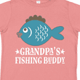 thumbnail image 4 of Inktastic Grandpa's Fishing Buddy Little Fisher Boys or Girls Toddler T-Shirt, 4 of 5