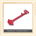 thumbnail image 2 of fastboy RC Car Second Floor Plate Remote Control Vehicle Metal Plates Automobile Toys Repair Upgrade Modified Spare Parts Red, 2 of 6