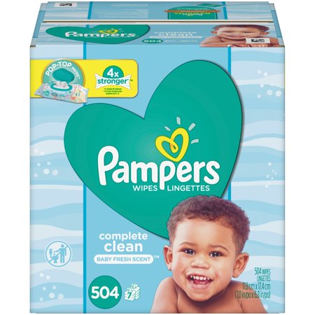Pampers Wipes Complete Clean (504ct)